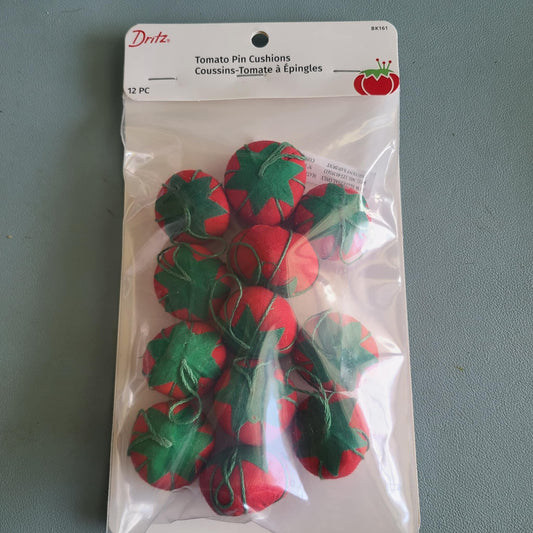 Tomato Pin Cushion Cherry Tomato Size, retreat gift