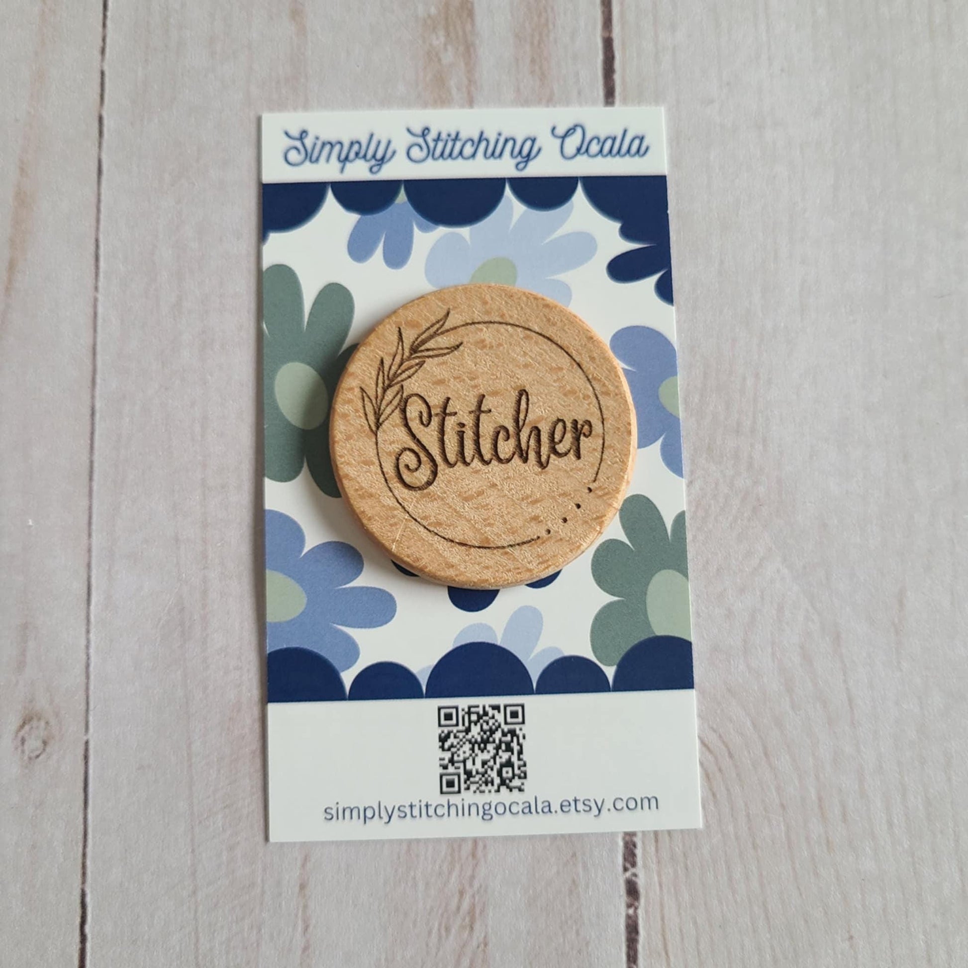 Needle Minder Stitcher for Cross Stitch Retreat gift