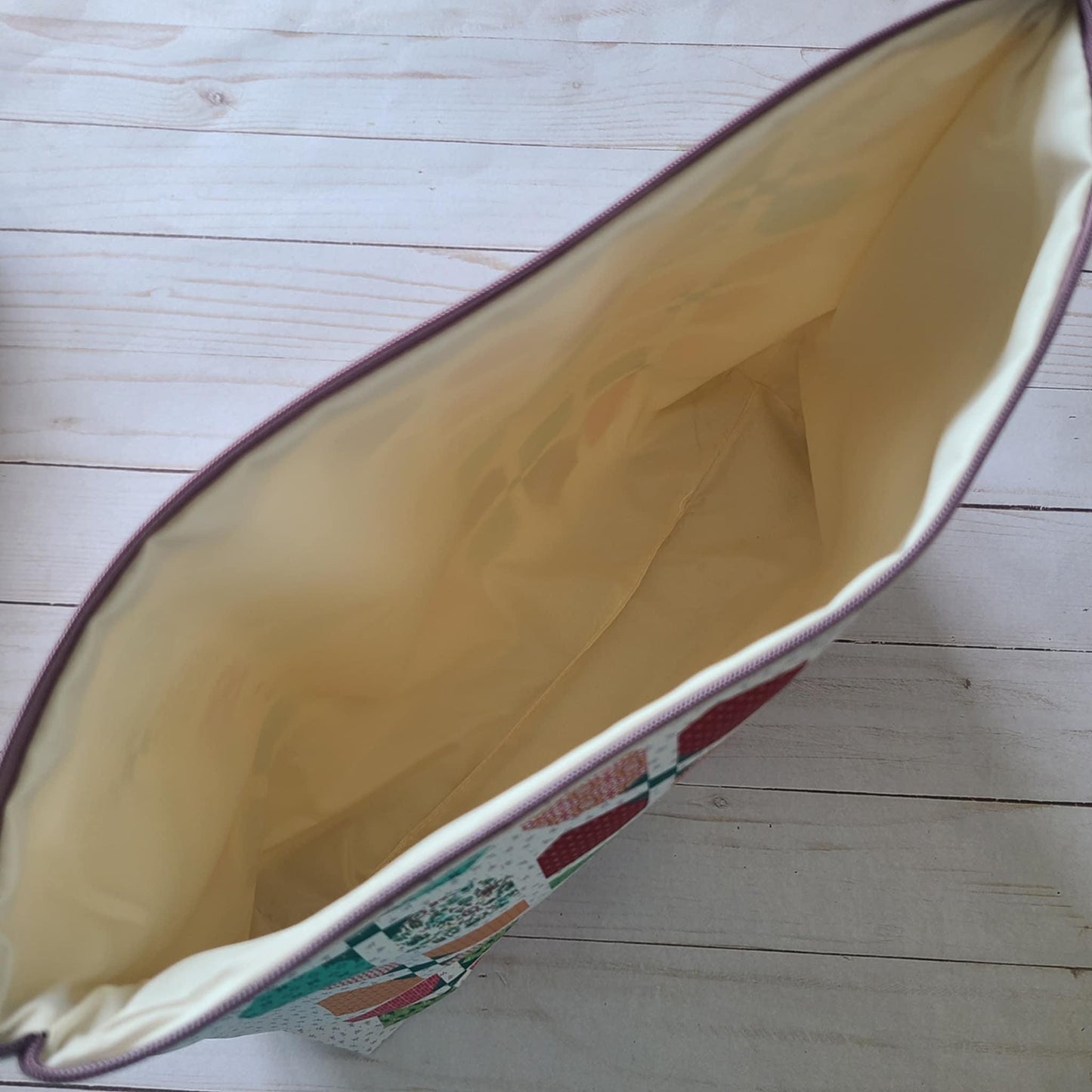 Lori Holt Piece & Plenty Vinyl Project Bag