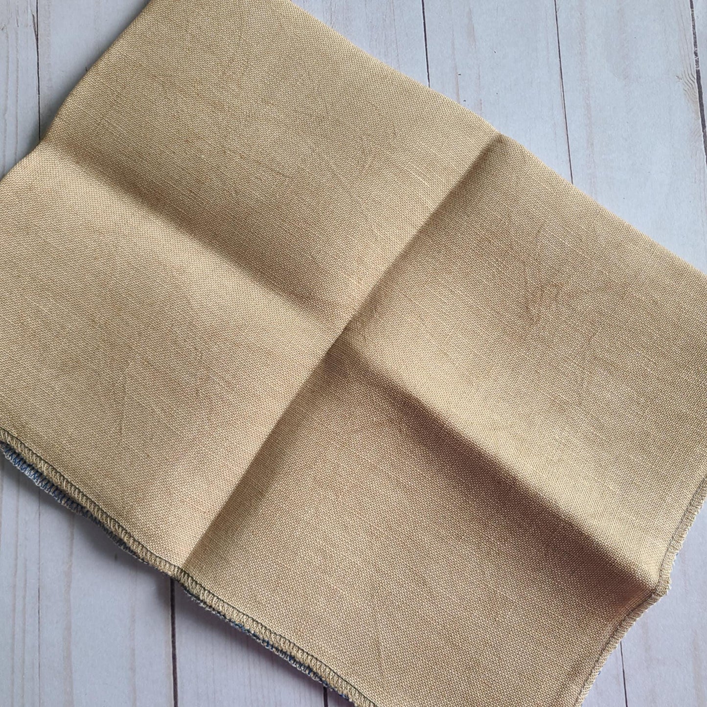 32 Count Light Hazelnut Hand Dyed Linen by xJuDesign