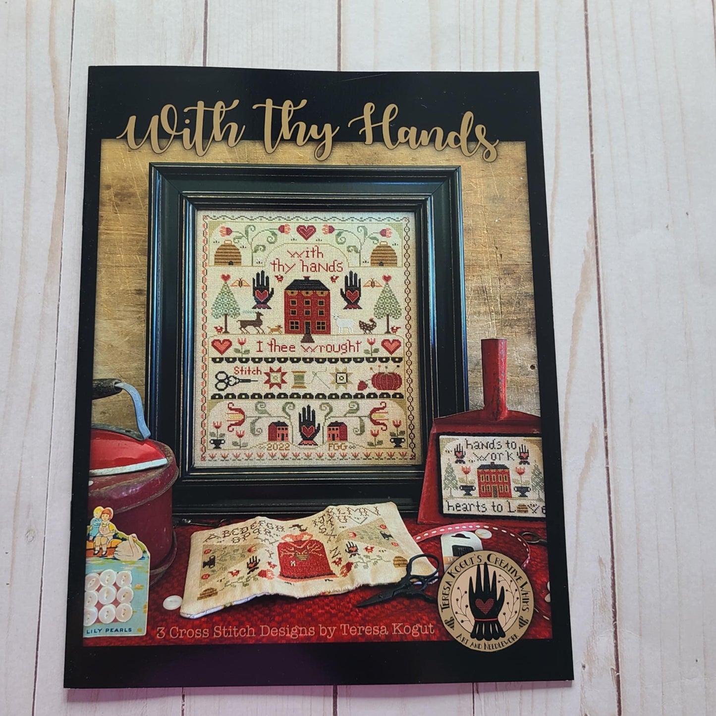 With Thy Hands – Cross Stitch Book by Teresa Kogut