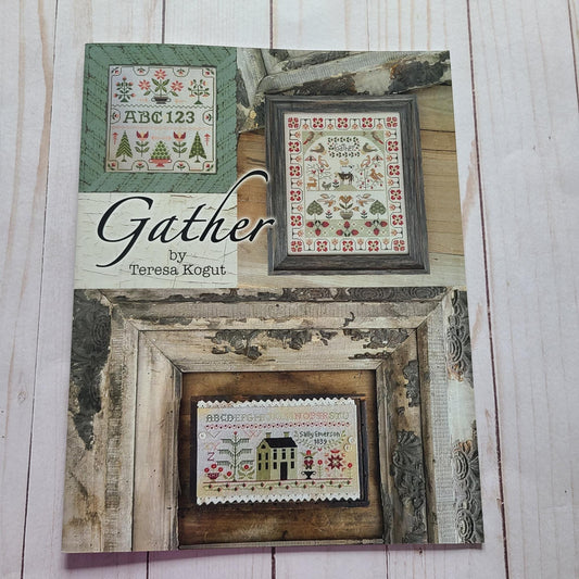 Gather Cross Stitch Book by Teresa Kogut