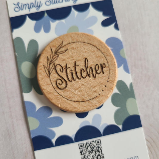 Quantity of 5 Needle Minders Stitcher for Cross Stitch Retreat gift