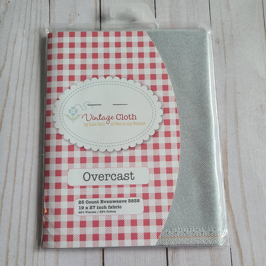 Lori Holt Vintage Cloth 25-Count Lugana Overcast 19 x 27