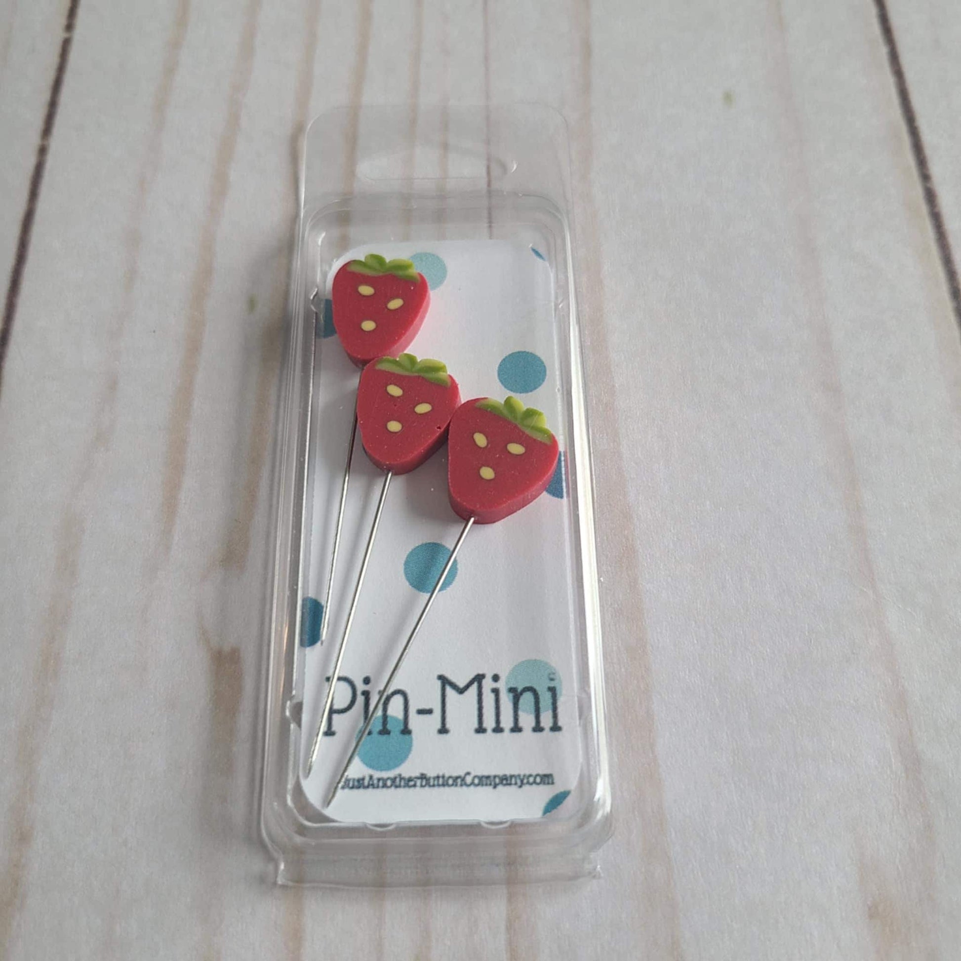 Just Another Button Company Pin-Mini Wild Strawberries