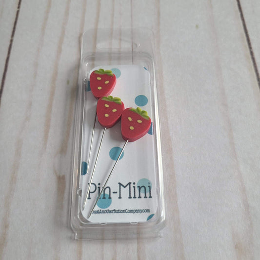 Just Another Button Company Pin-Mini Wild Strawberries