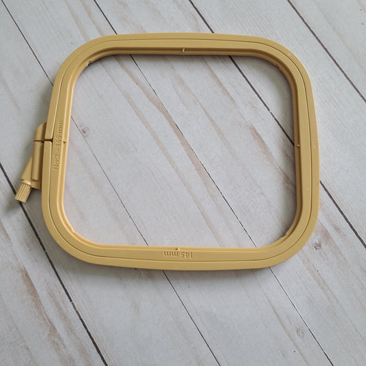 Nurge Square Plastic Hoops 145 X 165mm (5.7" X 6 1/2") Caramel Brown