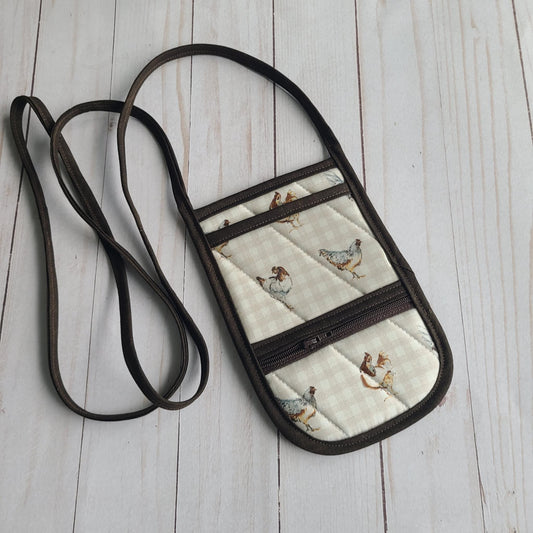 Badge Holder, Cross Body Bag, Retreat Badge Holder, Cross Stitch Retreat, Quilt Retreat, Conference Badge Holder