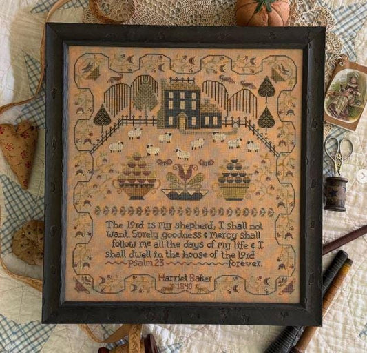 Goodness & Mercy Cross Stitch Pattern by Teresa Kogut