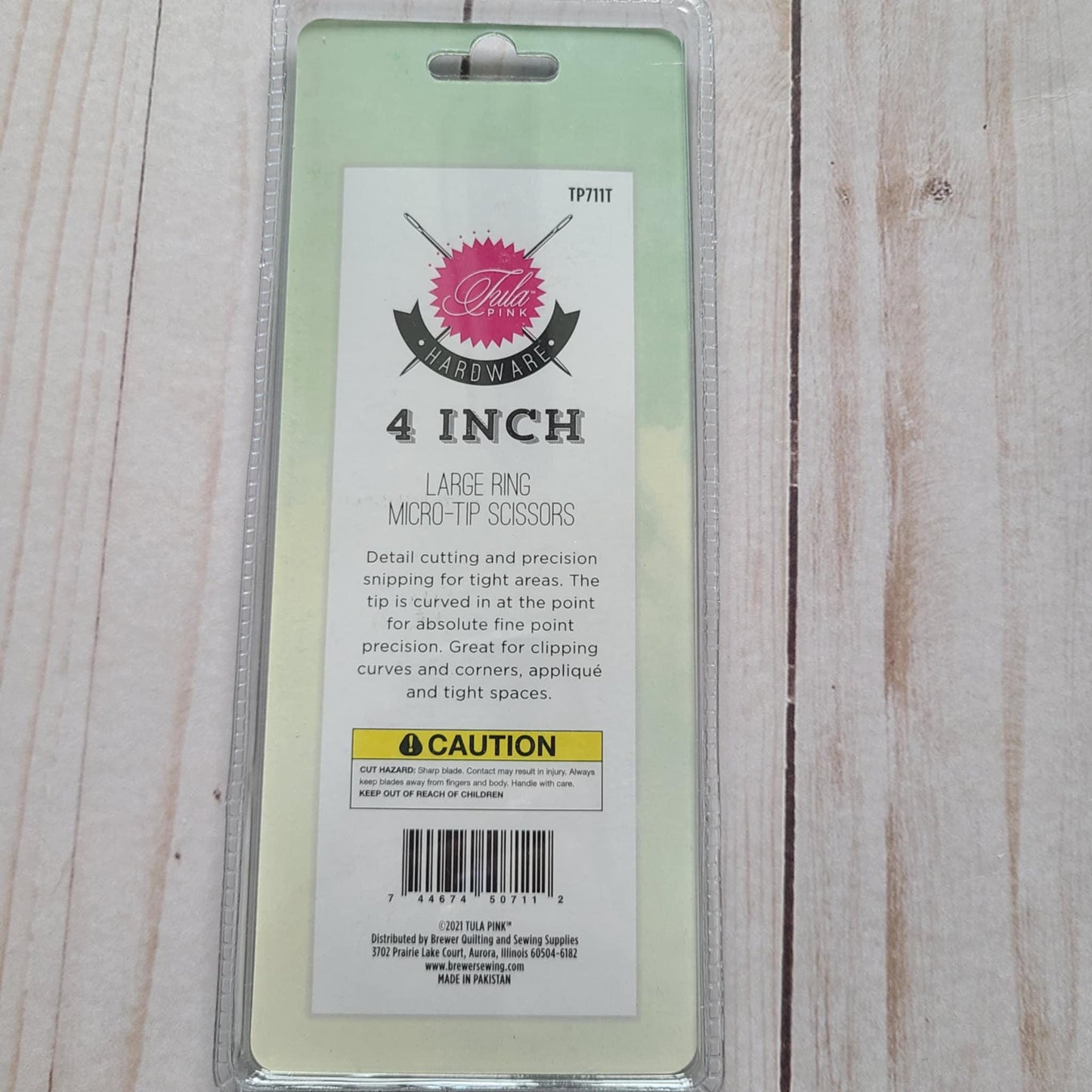 Limited Edition Large Ring Micro Tip Scissors by Tula Pink