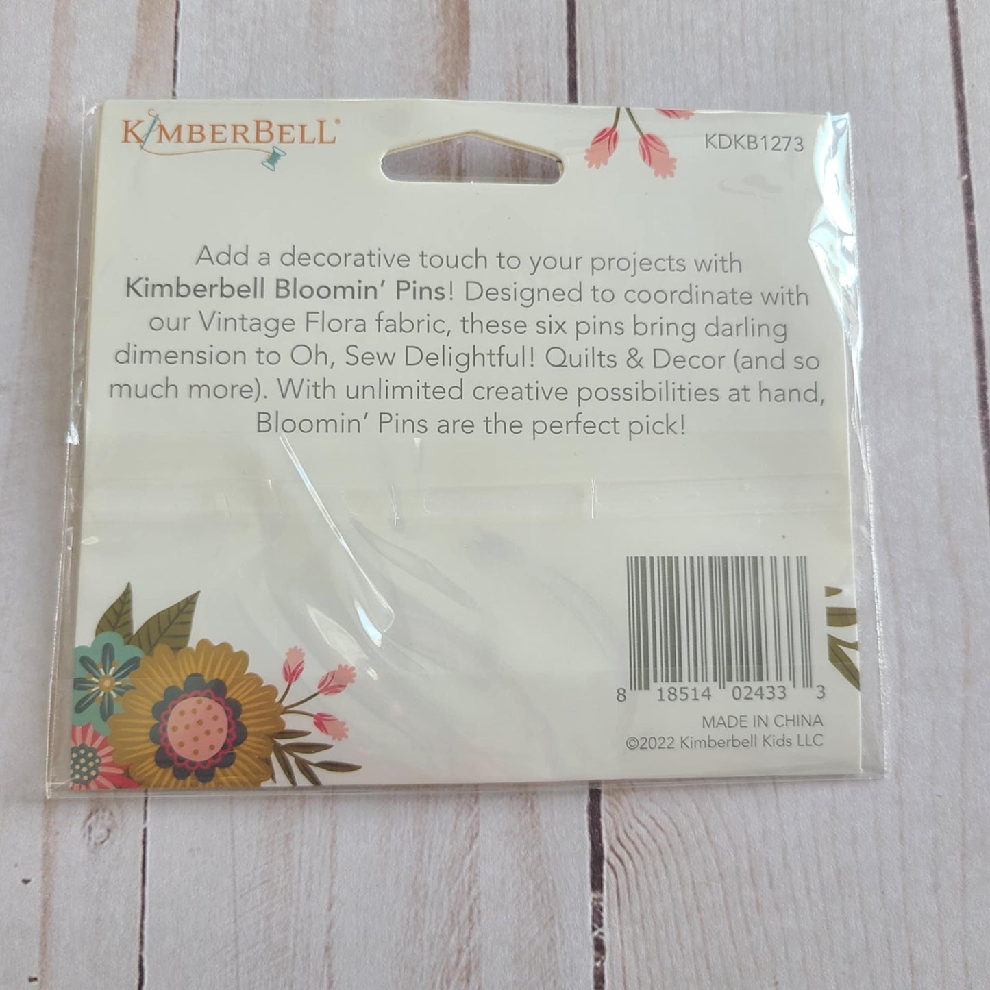 Kimberbell Bloomin' Pins