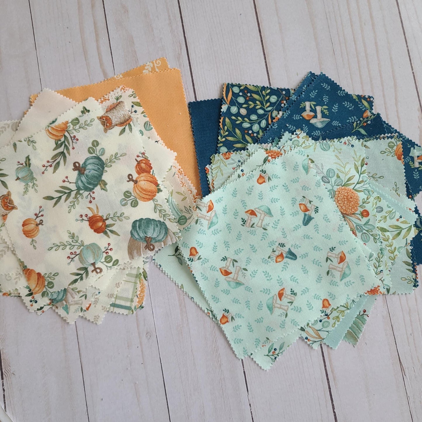 I Love Fall Most Charm Pack 42 pieces Deb Strain for Moda