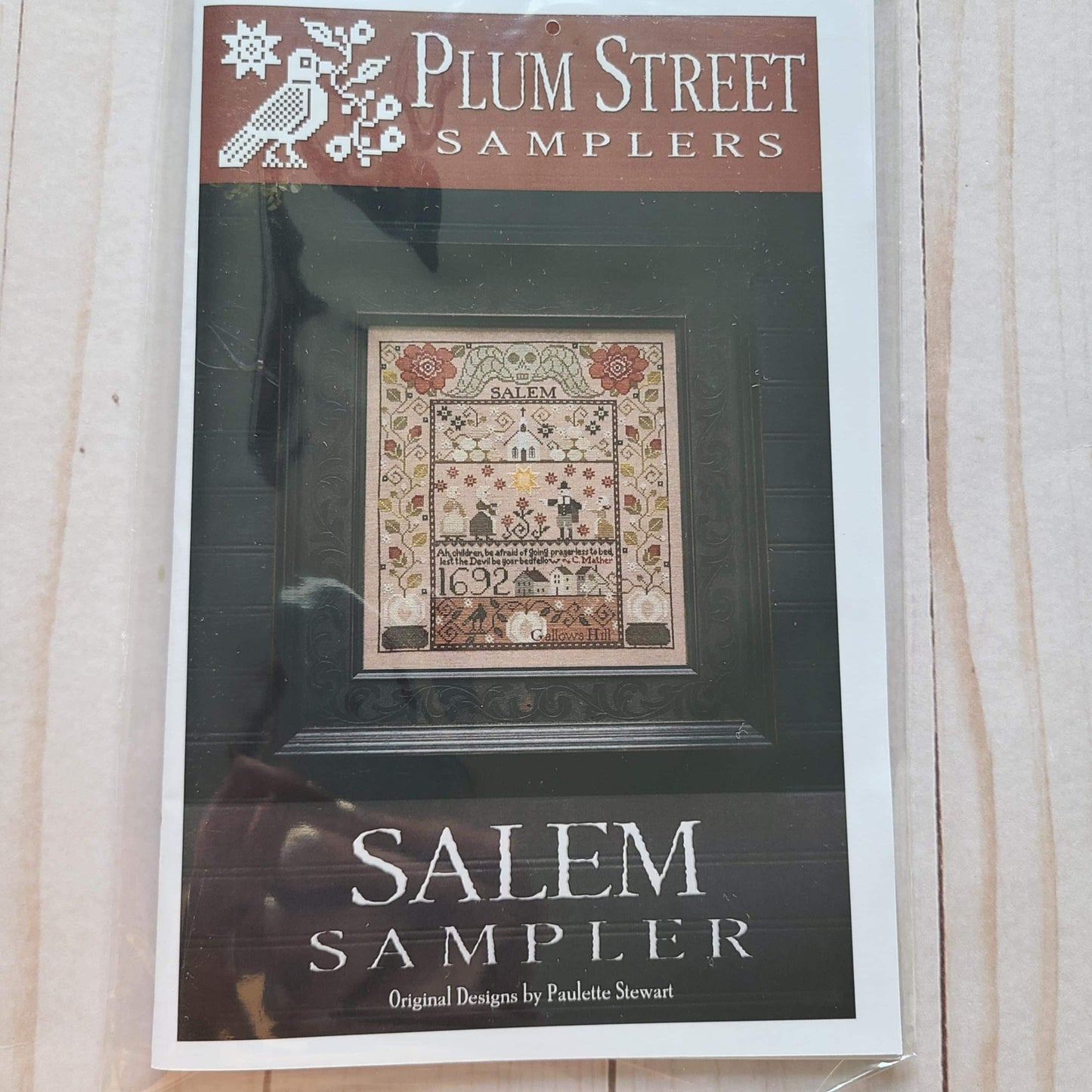 Salem Sampler Cross Stitch Pattern chart from Plum Street Samplers