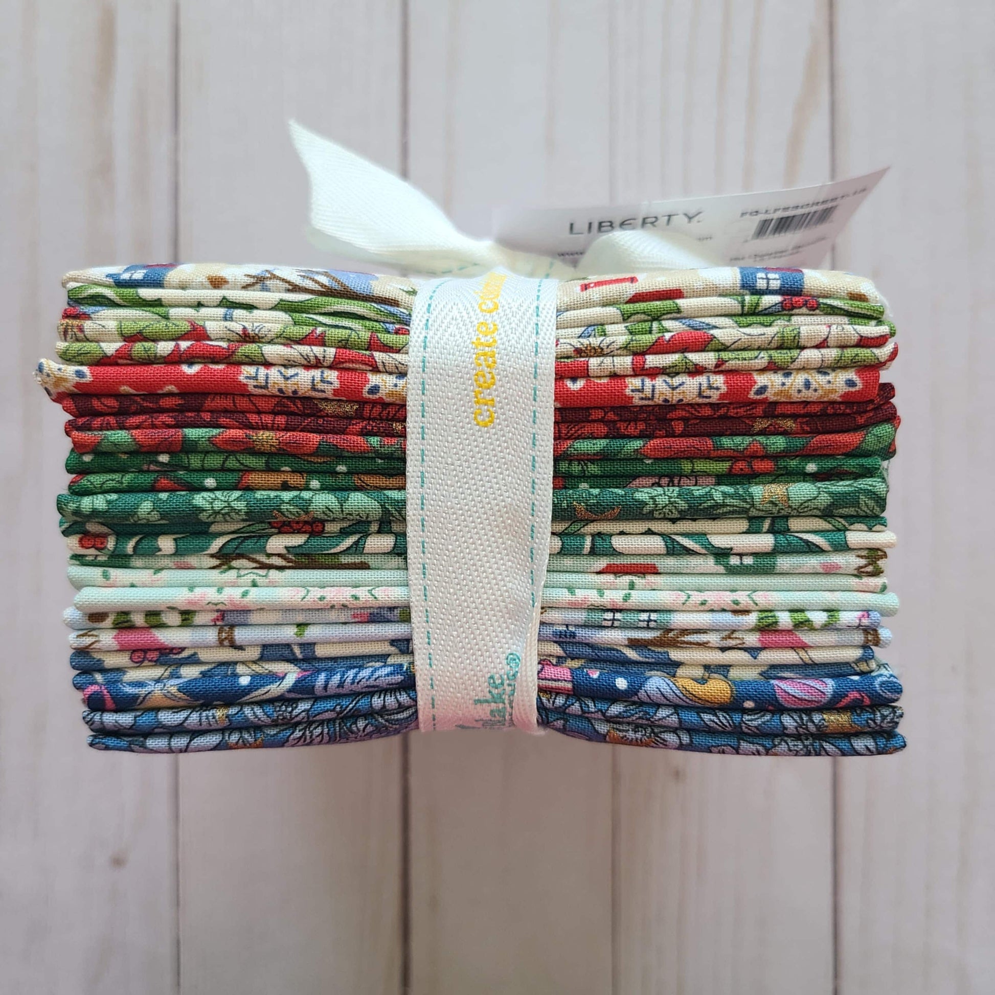 Festive Greetings by Liberty Fabrics Fat Quarter Bundle 15 18x21 pieces