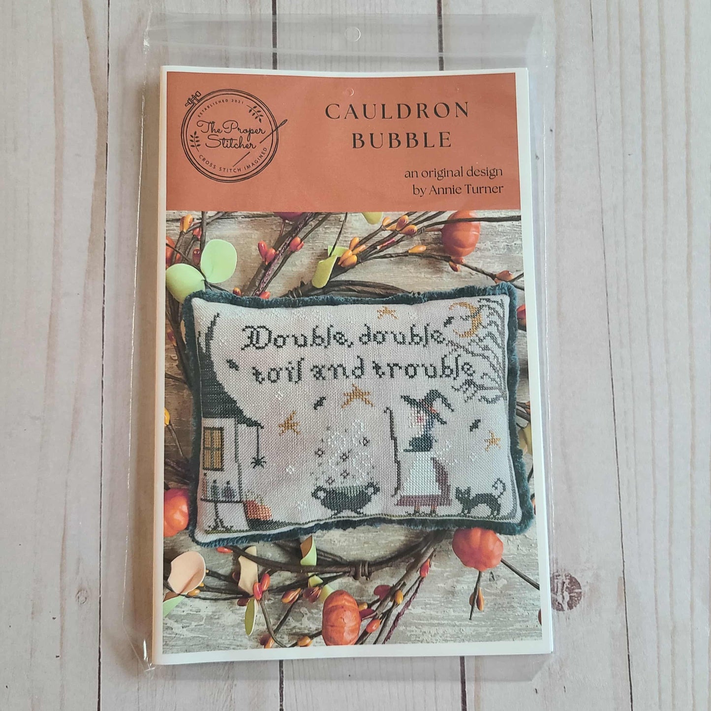Cauldron Bubble The Proper Stitcher Cross Stitch Pattern