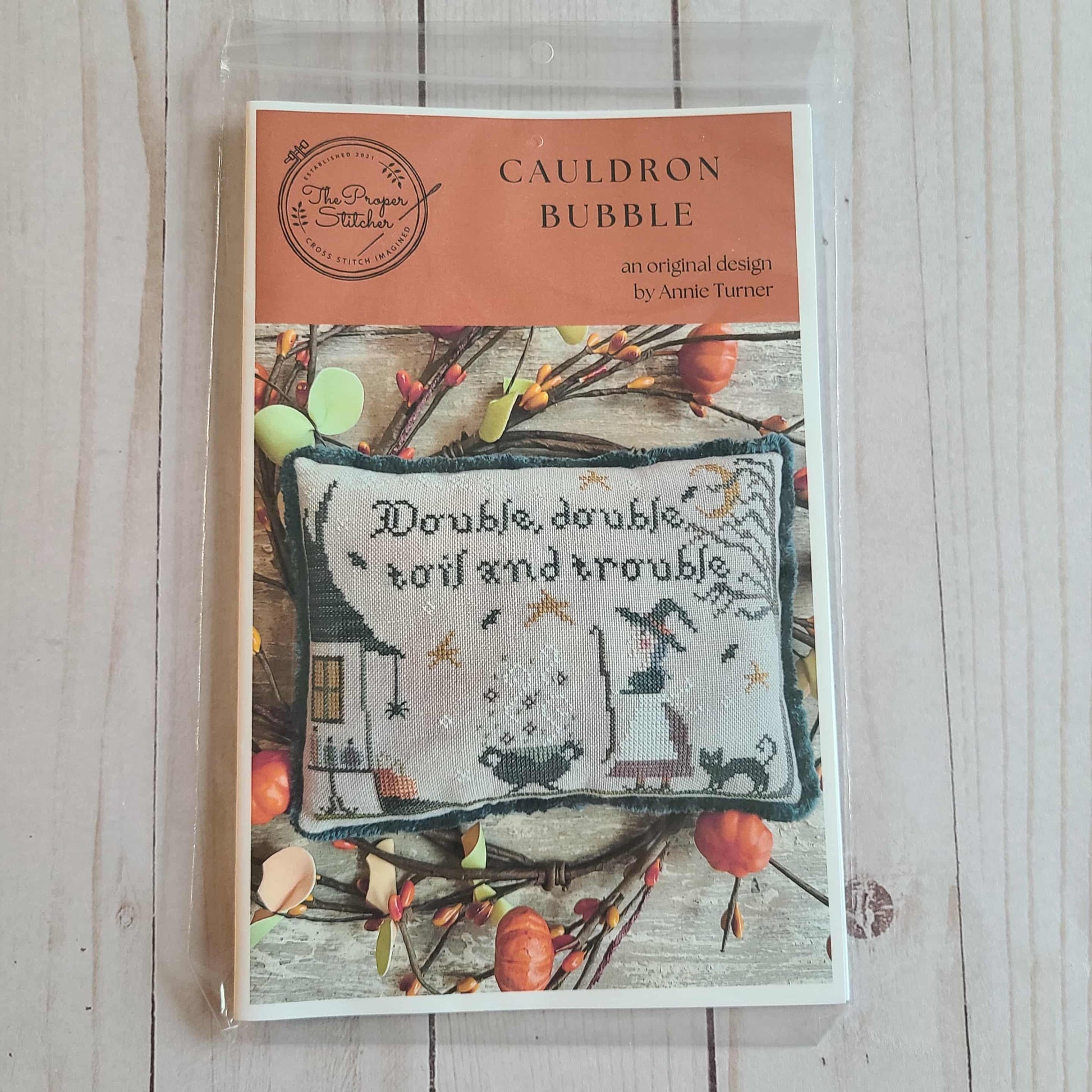 Cauldron Bubble The Proper Stitcher Cross Stitch Pattern
