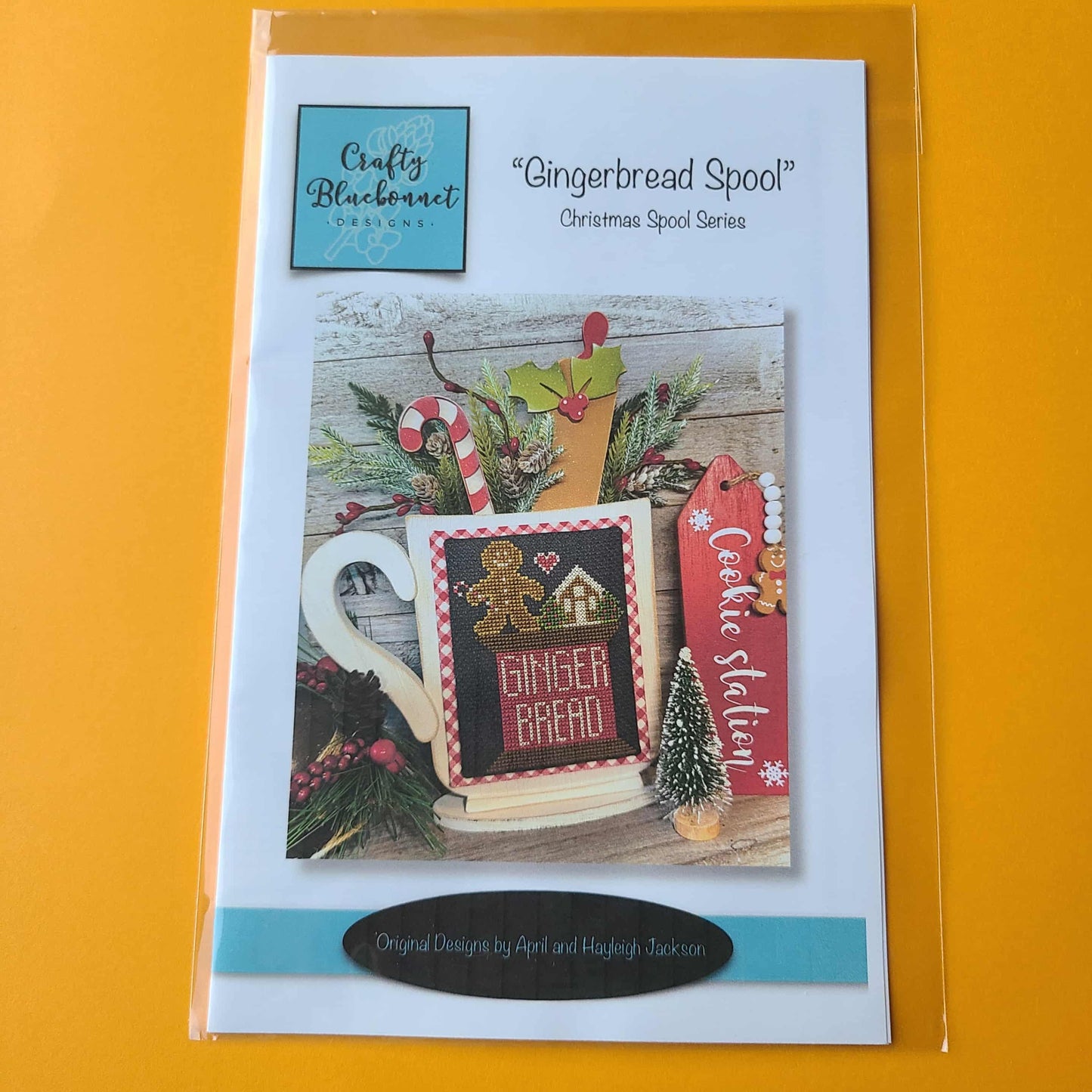 Gingerbread Spool by Crafty Bluebonnet Designs