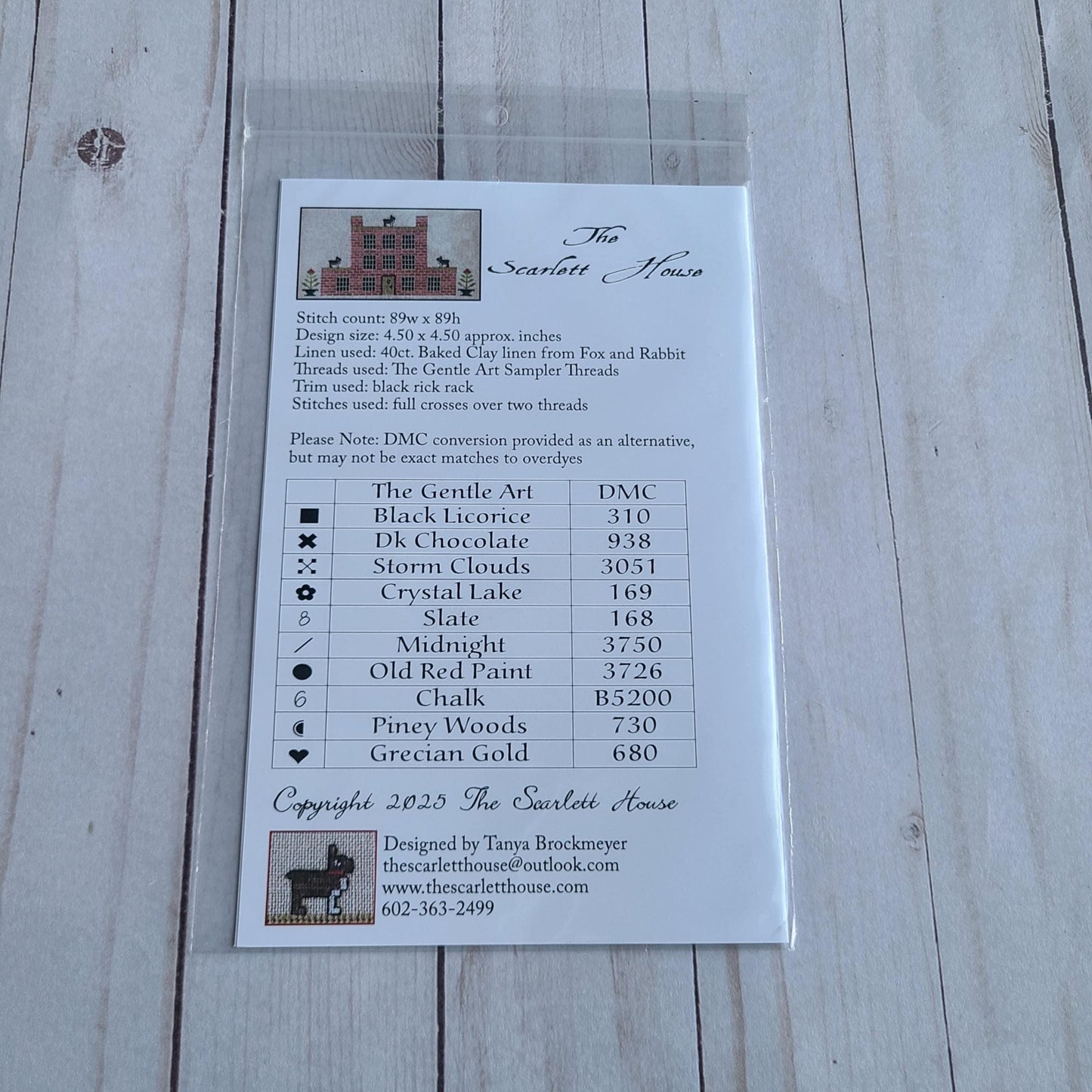 Bluebird Sampler cross stitch pattern by The Scarlett House