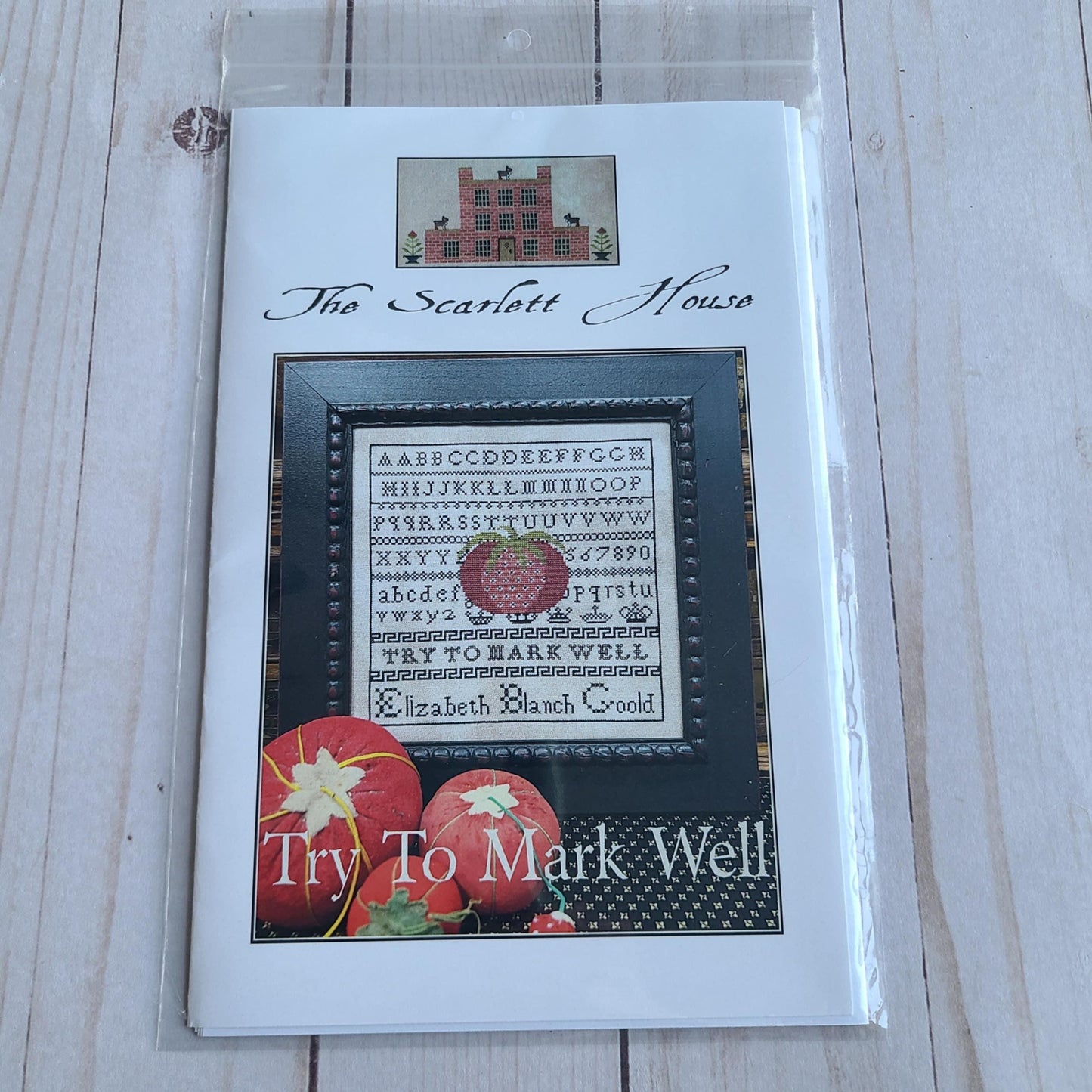 Try to Mark Well cross stitch pattern by The Scarlett House