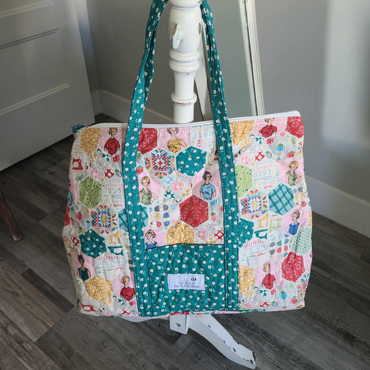 Lori Holt Sew Happy! Quilted Bag