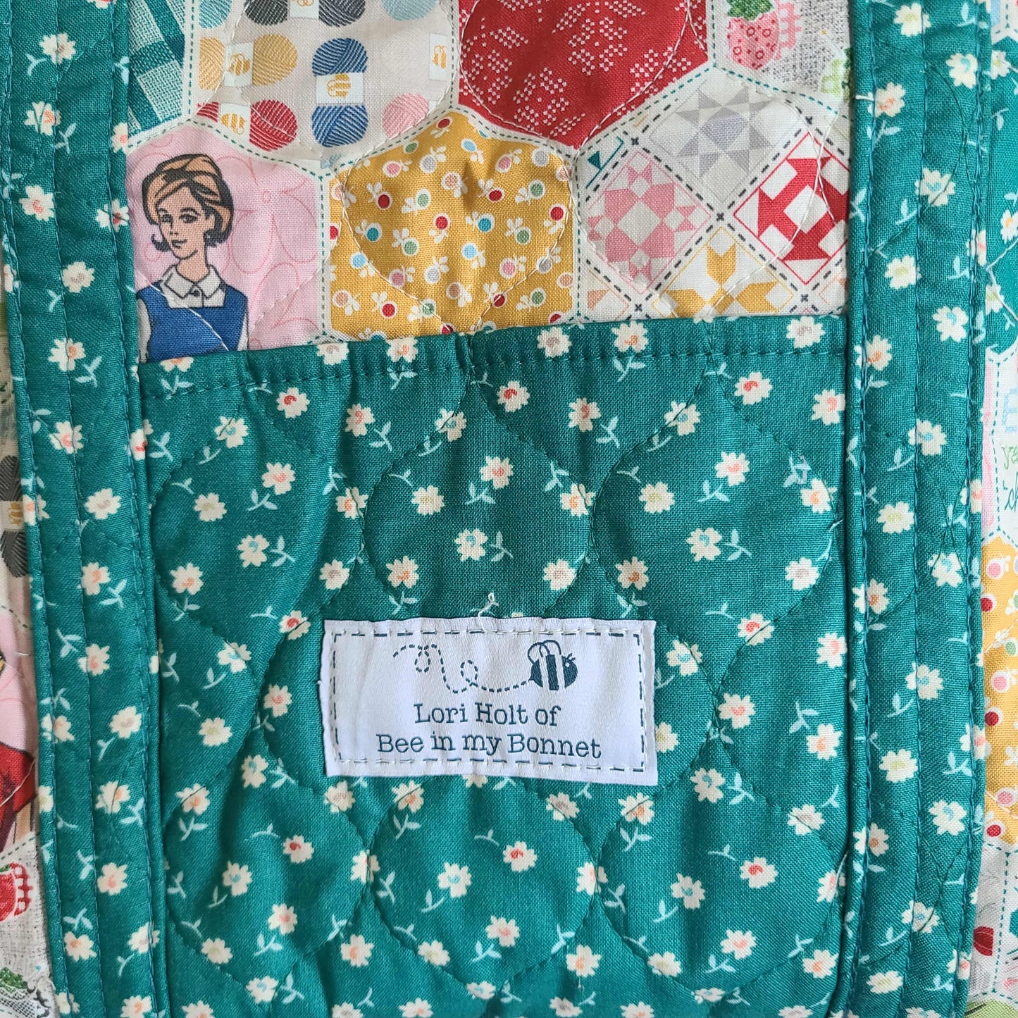 Lori Holt Sew Happy! Quilted Bag