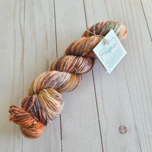 Flickering Lanterns – DK Shimmer Yarn by Wild Sage Wool