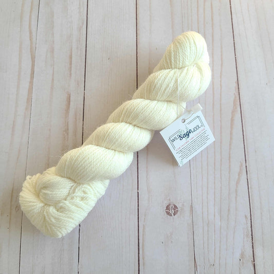 Barely There – DK Shimmer Yarn by Wild Sage Wool