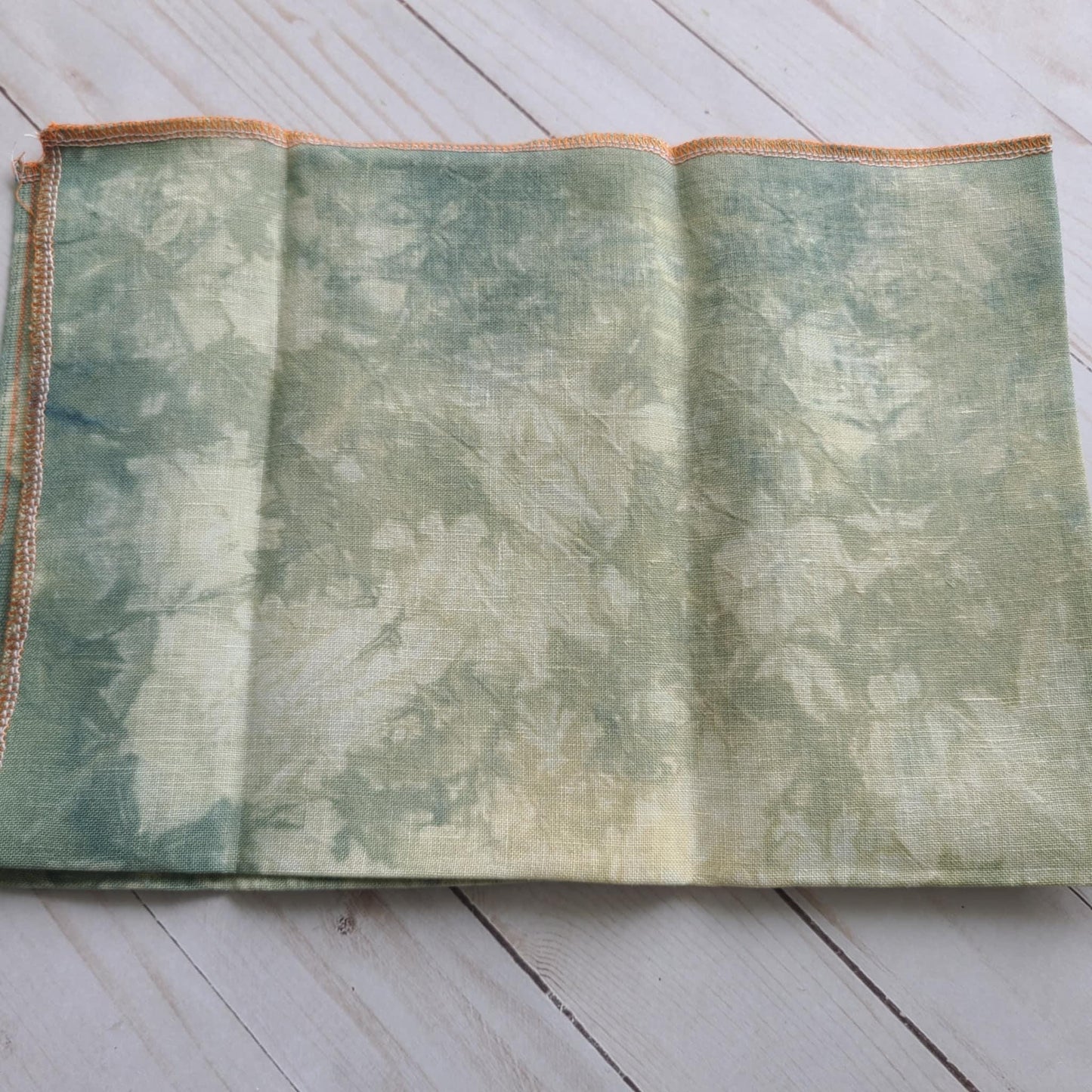 BeStitchMe Hand Dyed Halloween Boneyard Fabric 40 ct Linen 1/4 yard