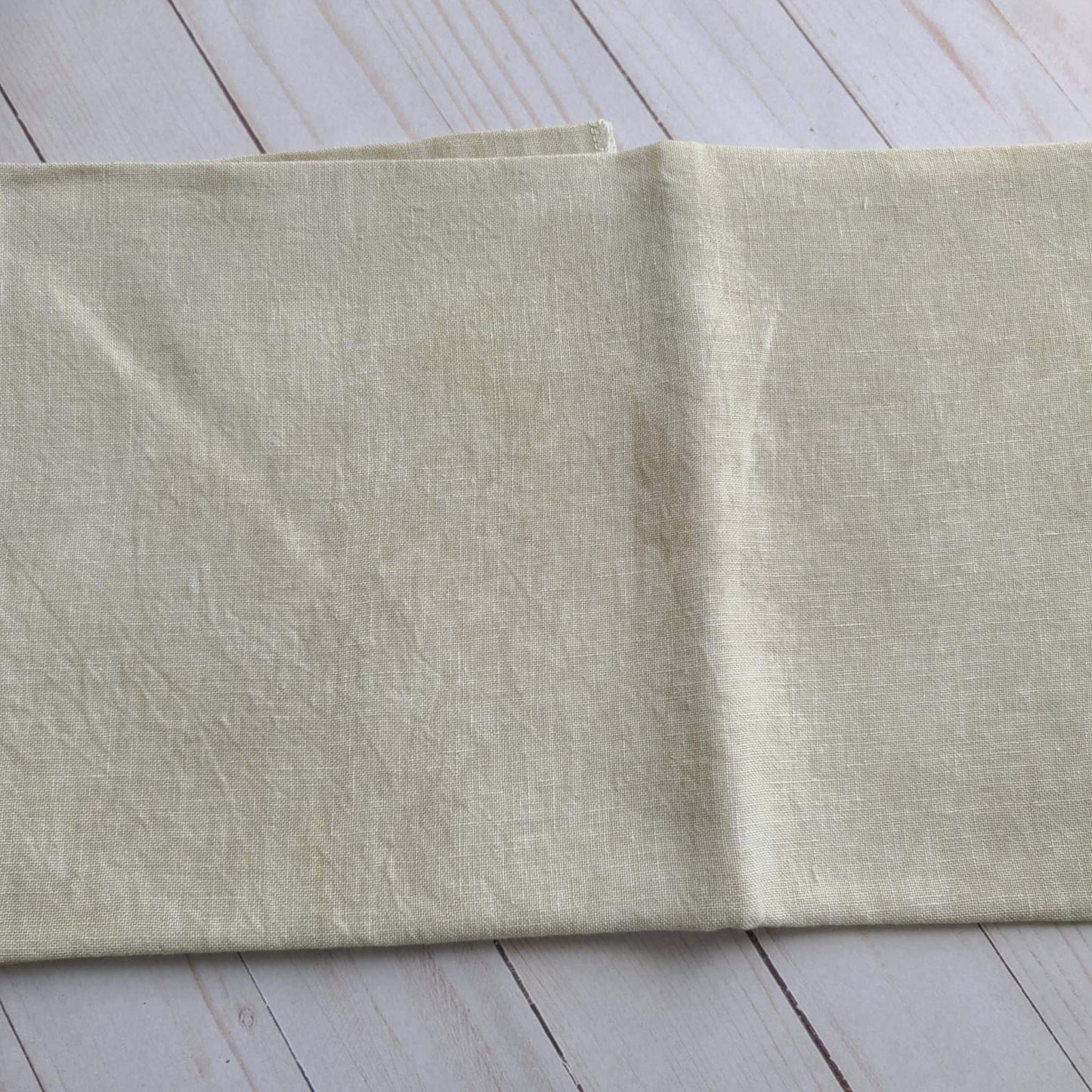 Fiber on a Whim Hand Dyed 36 count Moonstone Linen fabric fat quarter 18 x 25