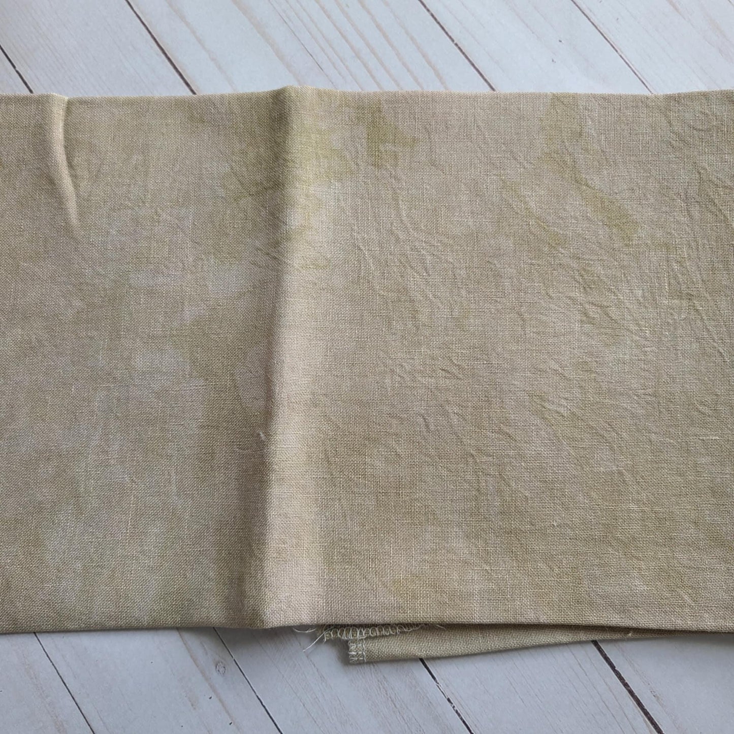 Fiber on a Whim Hand Dyed 36 count Hazelwood Linen fabric fat quarter 18 x 25