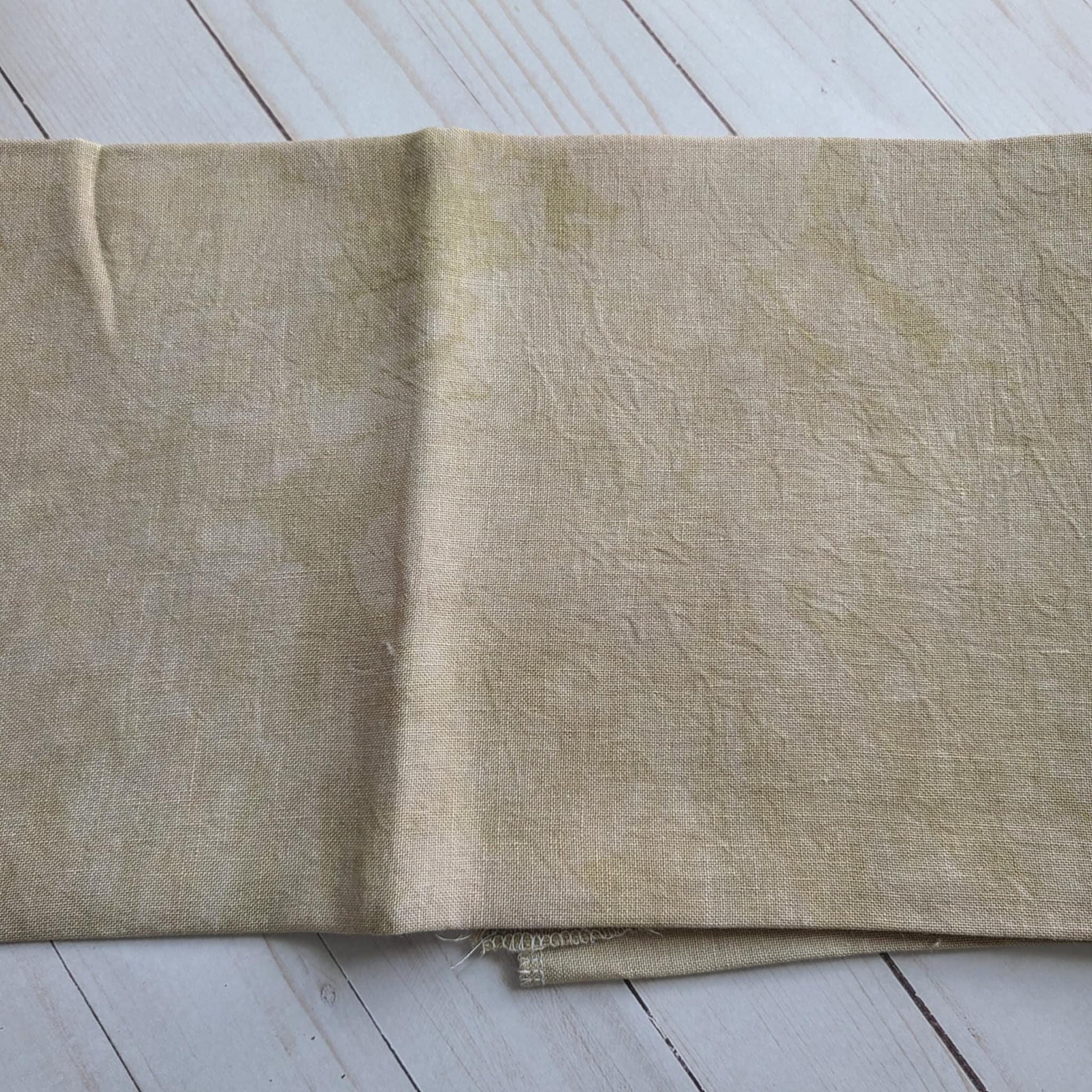 Fiber on a Whim Hand Dyed 36 count Hazelwood Linen fabric fat quarter 18 x 25