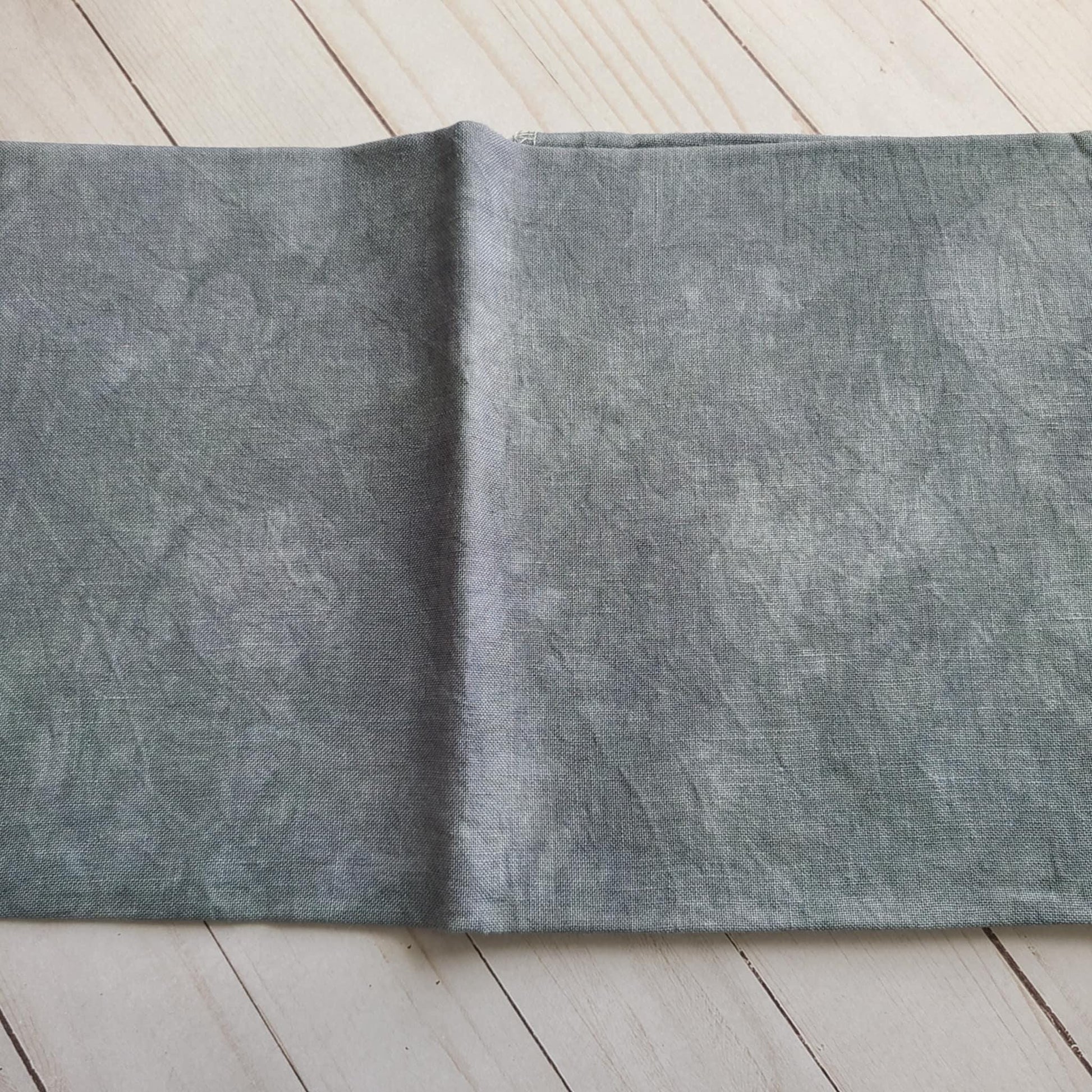 Fiber on a Whim Hand Dyed 36 count Dusk Linen fabric fat quarter 18 x 25