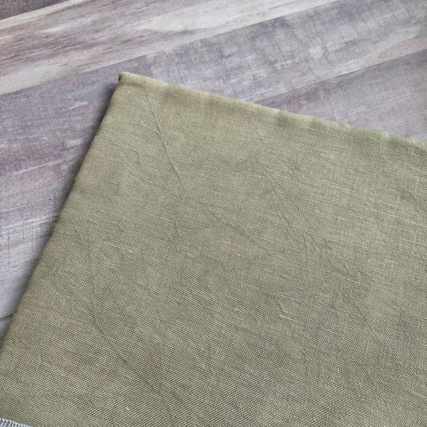 Fox and Rabbit Hand Dyed linen Cactus Wren 36 count linen Fat Quarter