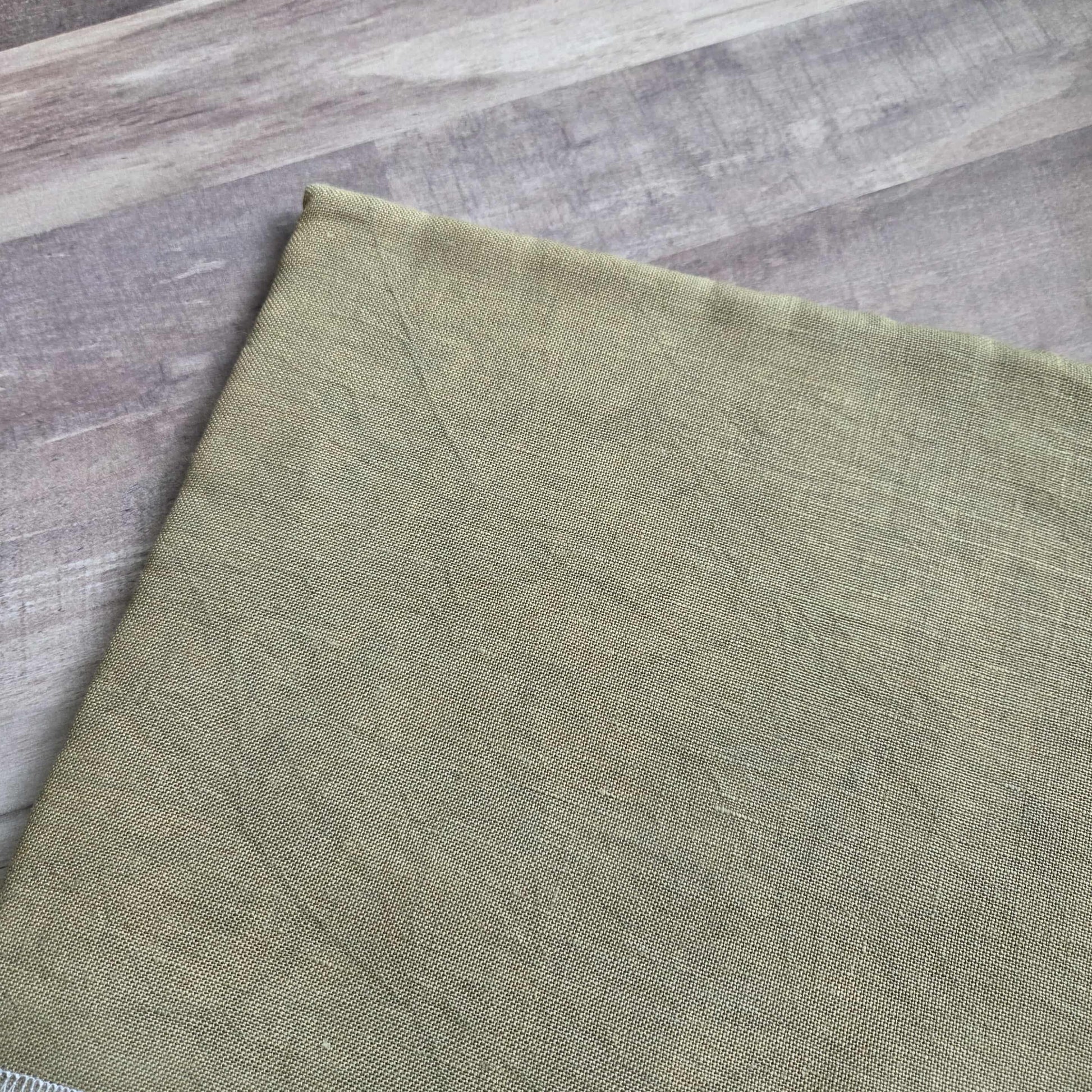 Fox and Rabbit Hand Dyed linen Cactus Wren 36 count linen Fat Quarter