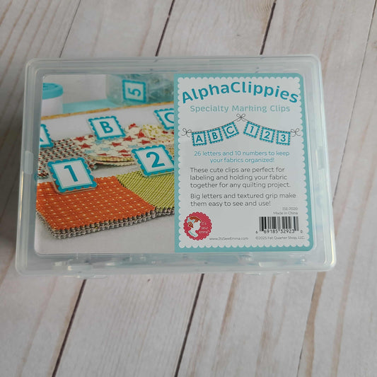 AlphaClippies for Its Sew Emma