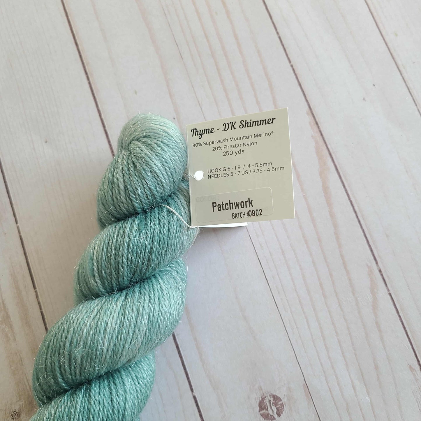 Patchwork – DK Shimmer Yarn by Wild Sage Wool
