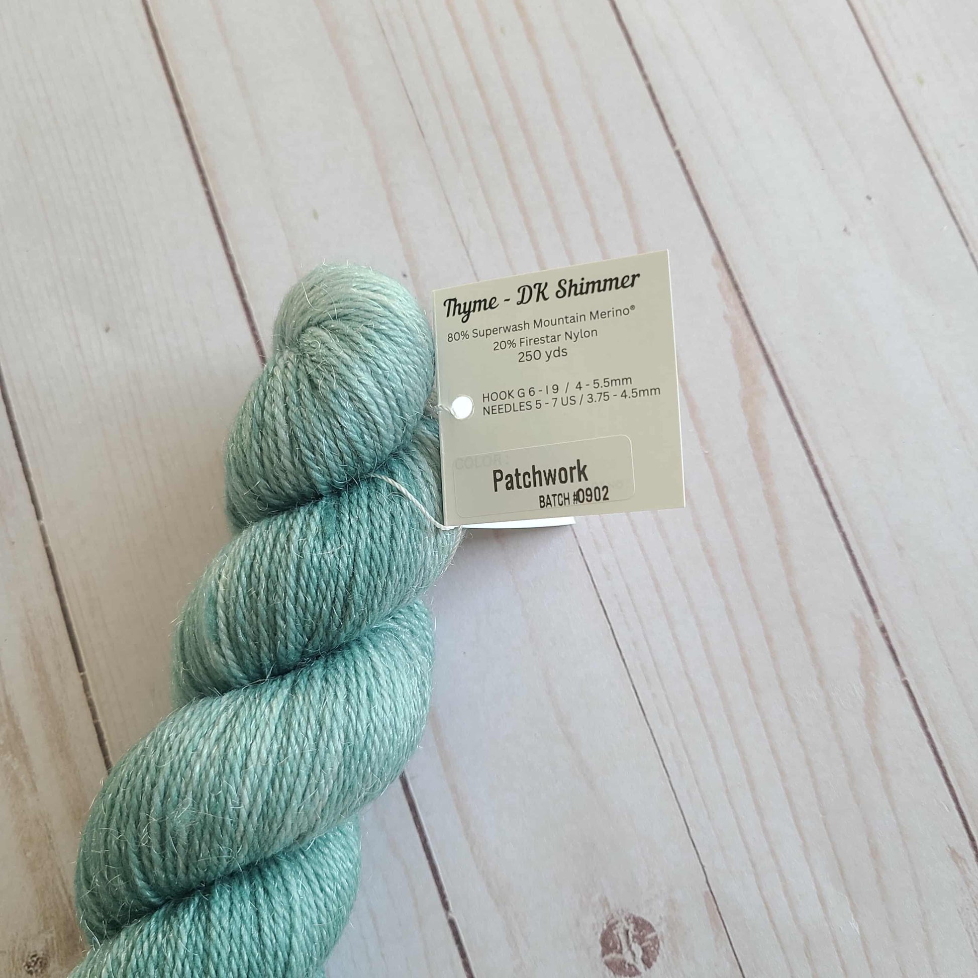 Patchwork – DK Shimmer Yarn by Wild Sage Wool