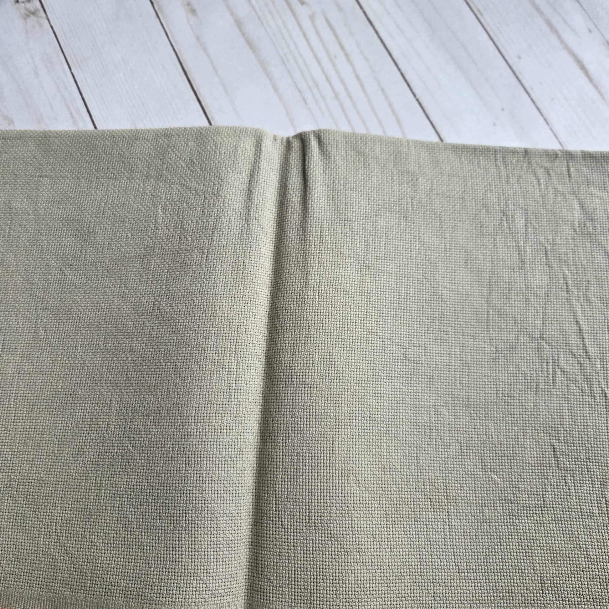 Fox and Rabbit Hand Dyed Aida Saltbush 16 count Fat Quarter