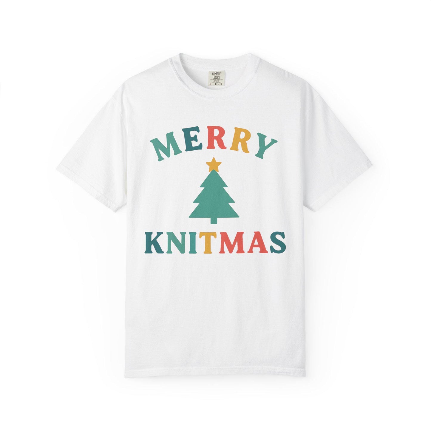 Merry Knitmas Comfort Colors T-shirt