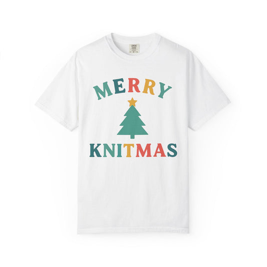 Merry Knitmas Comfort Colors T-shirt