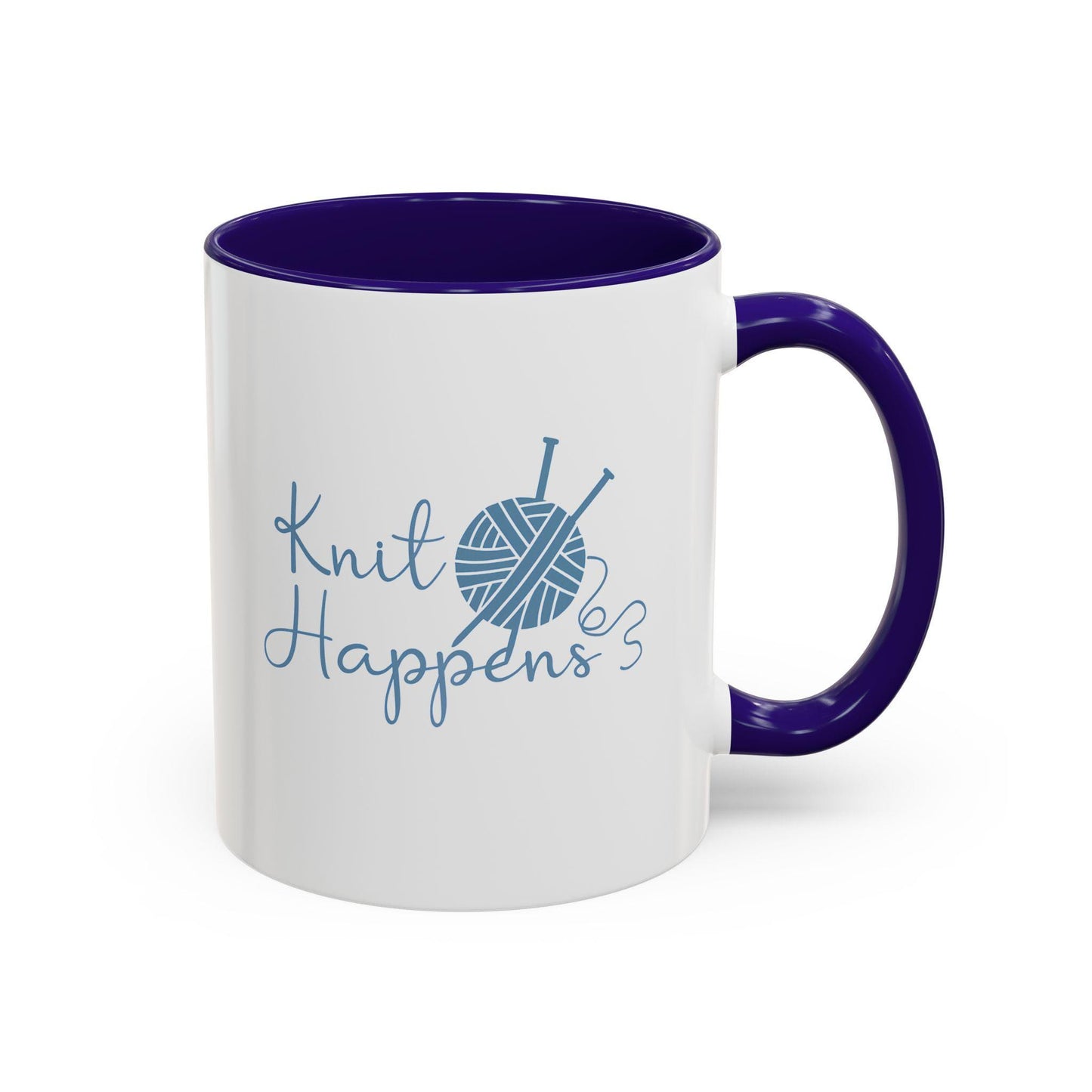Knitting mug | Colorful Ceramic Knit Mug