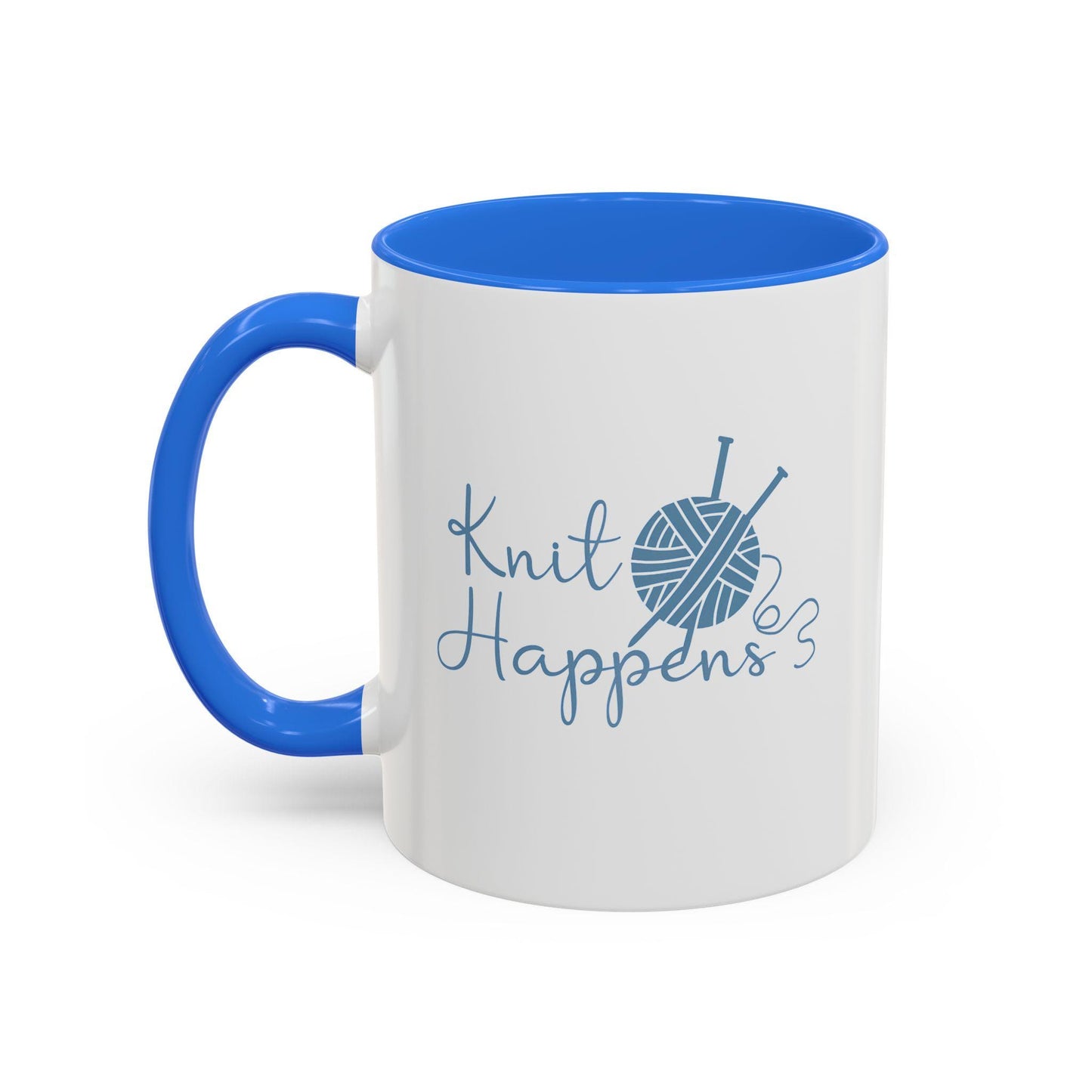 Knitting mug | Colorful Ceramic Knit Mug