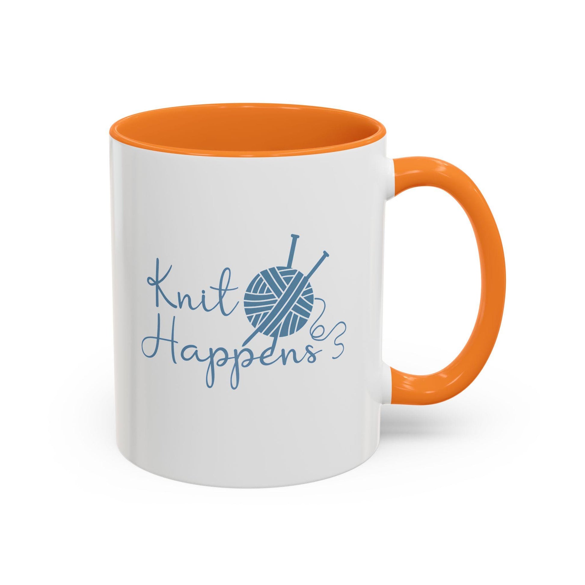 Knitting mug | Colorful Ceramic Knit Mug