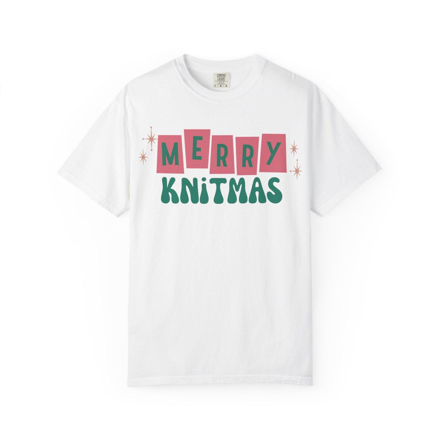 Merry Knitmas T-Shirt | Holiday Knitting Tee