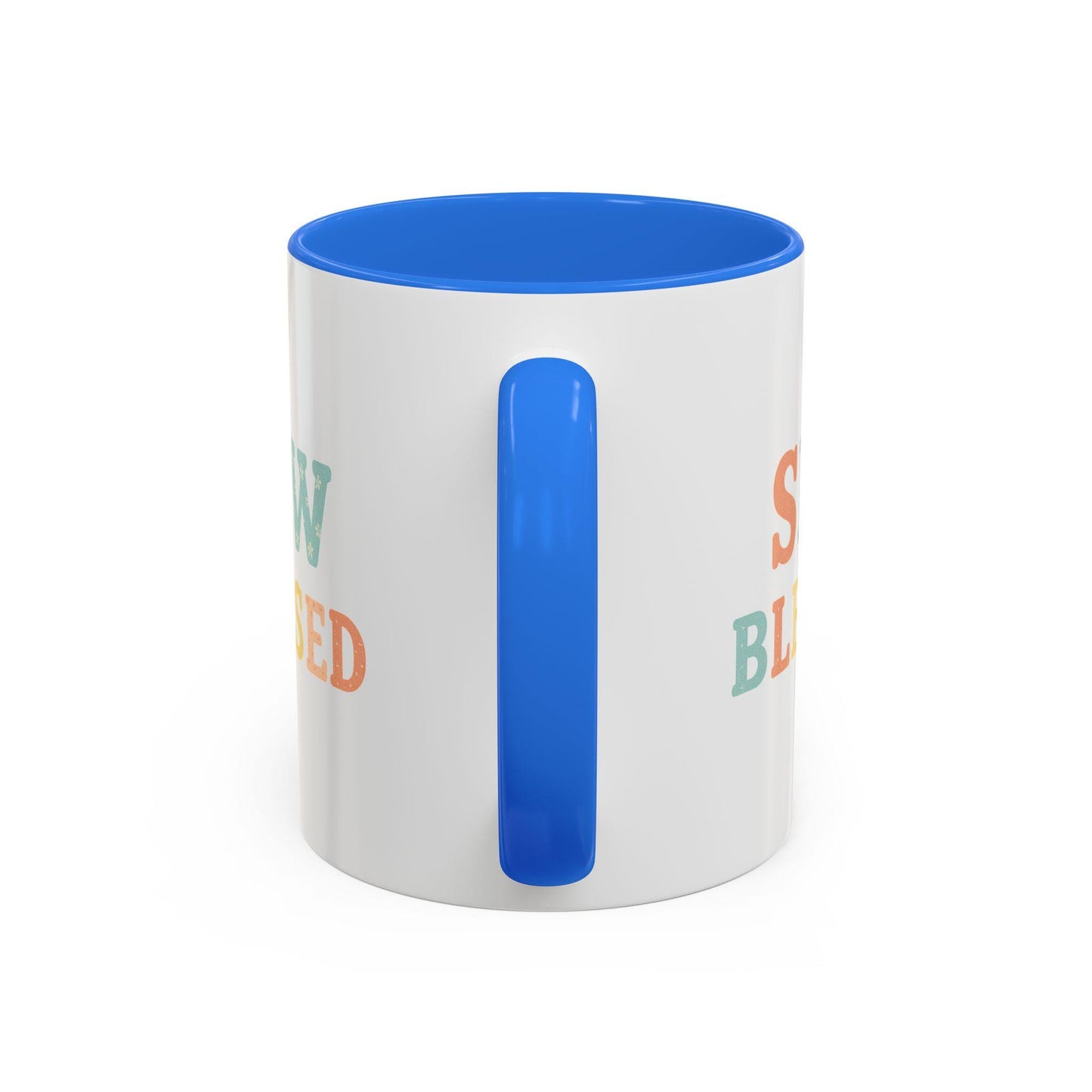 Sew Blessed Mug | Colorful Sewing Quote Ceramic Coffee Cup