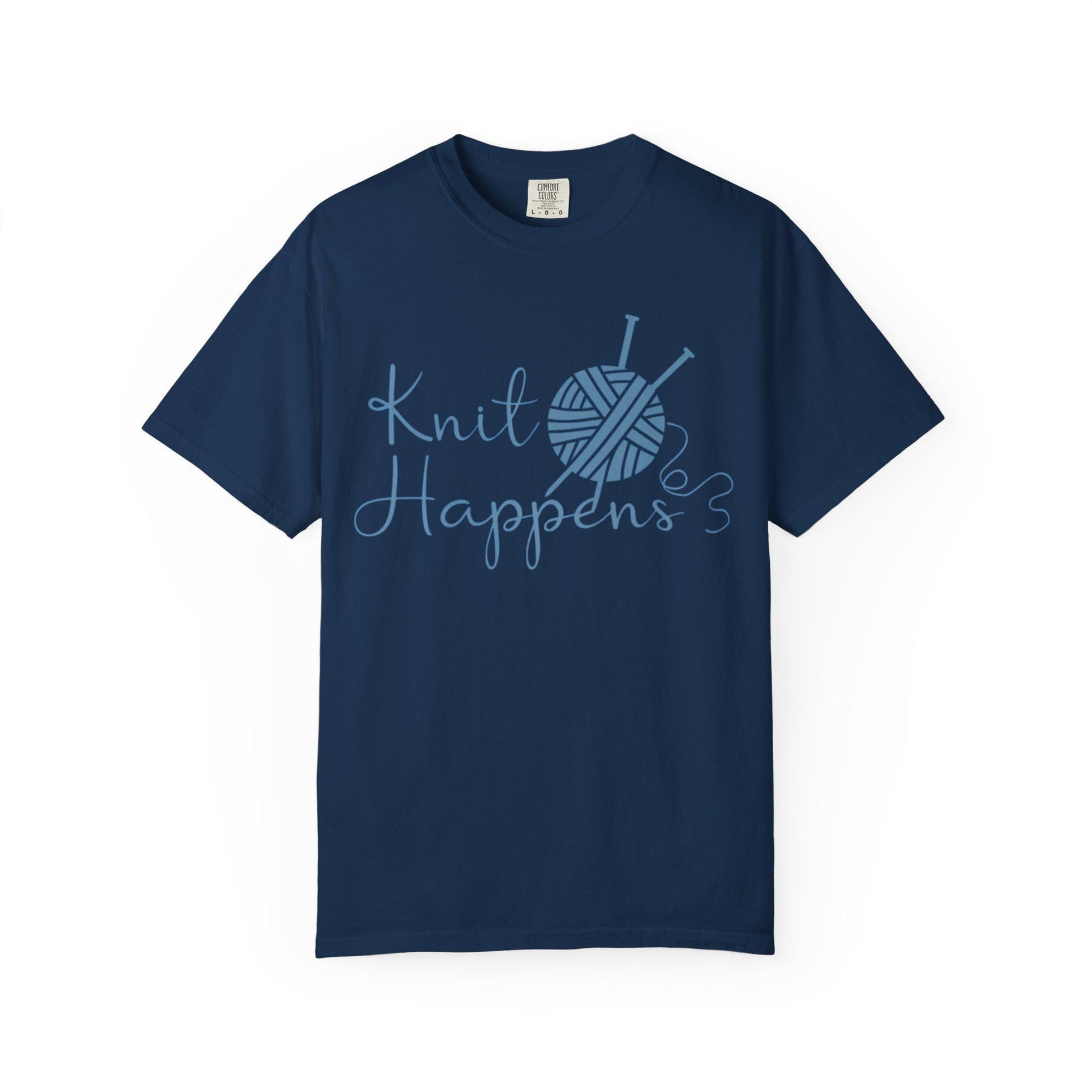 Knit Happens Comfort Colors T-shirt