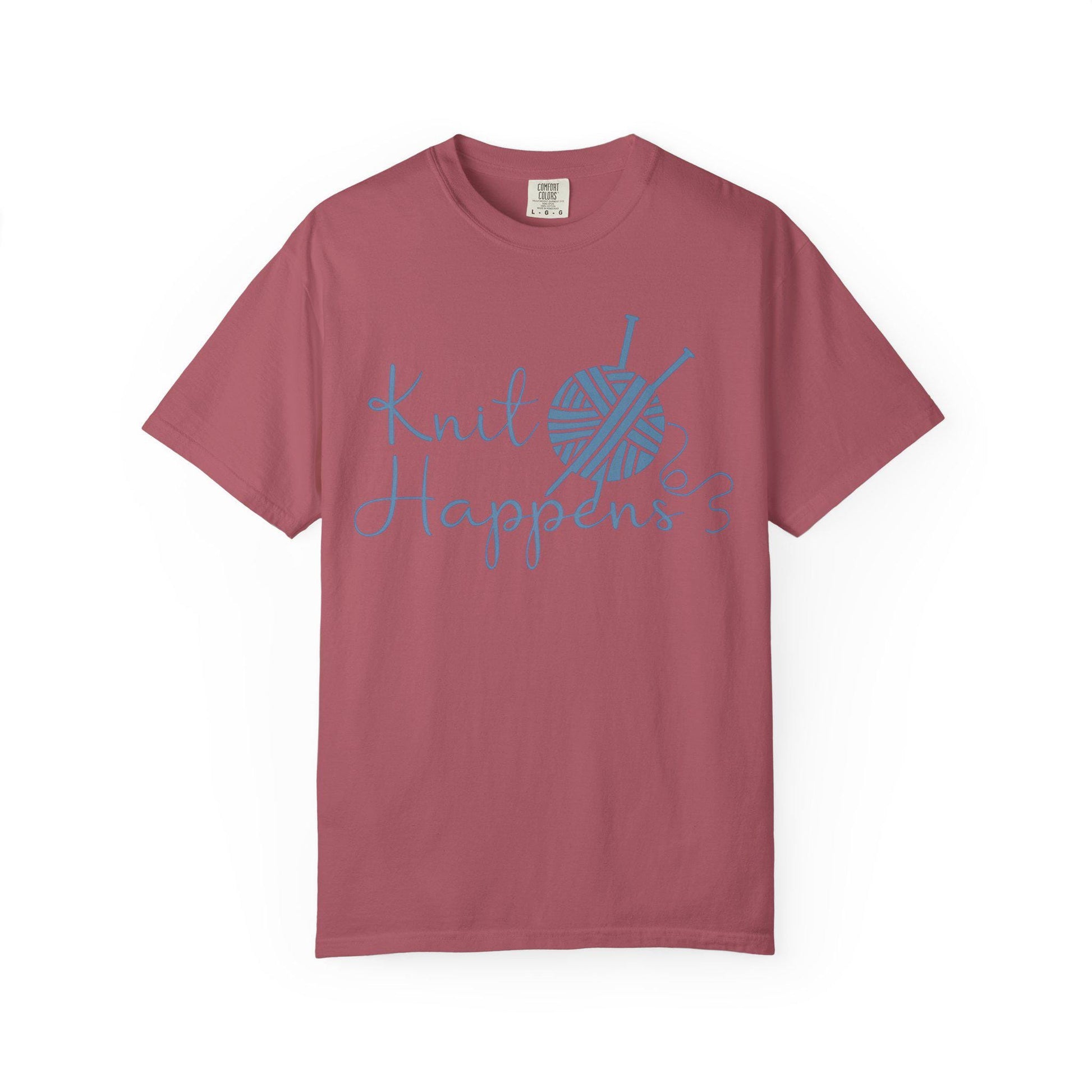 Knit Happens Comfort Colors T-shirt