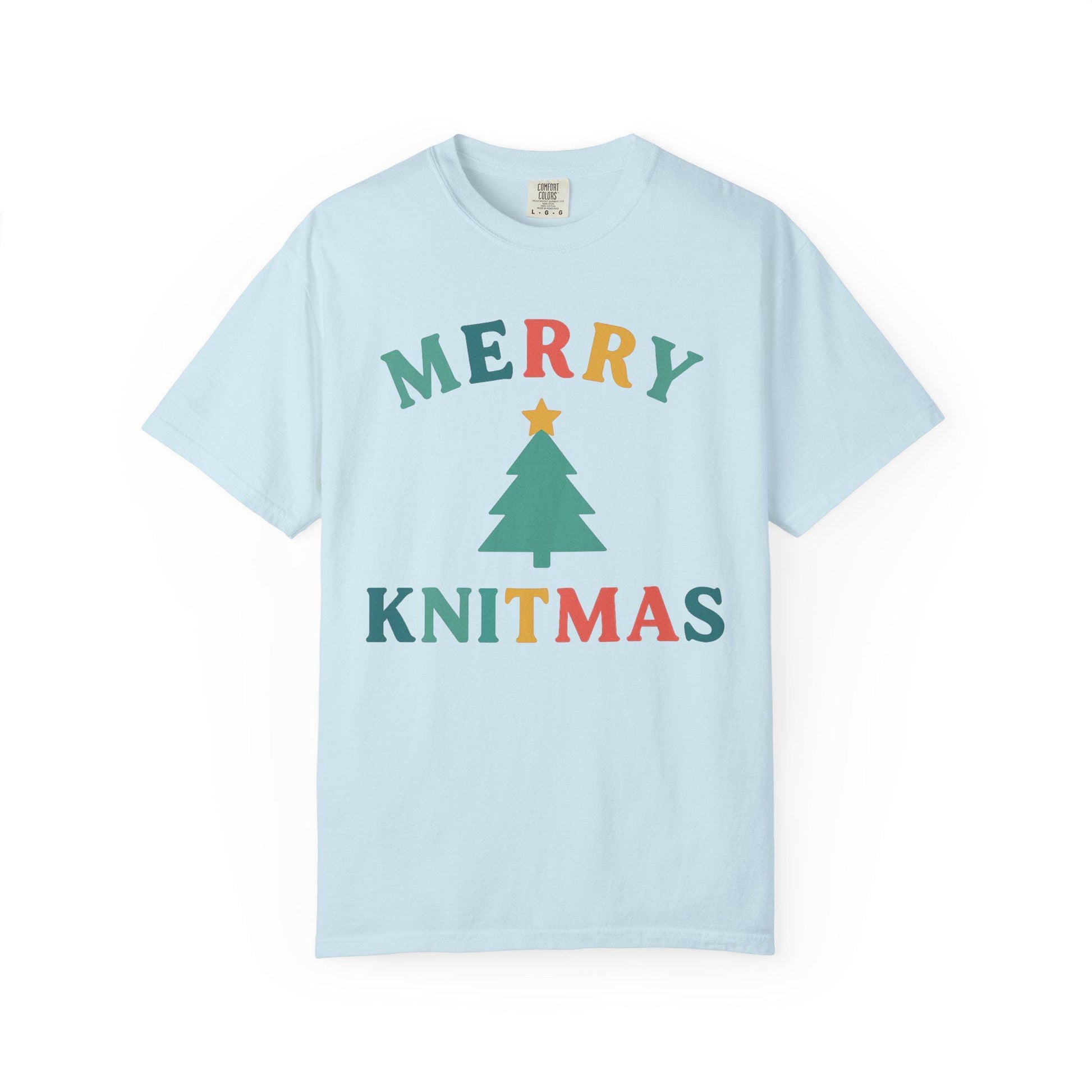 Merry Knitmas Comfort Colors T-shirt