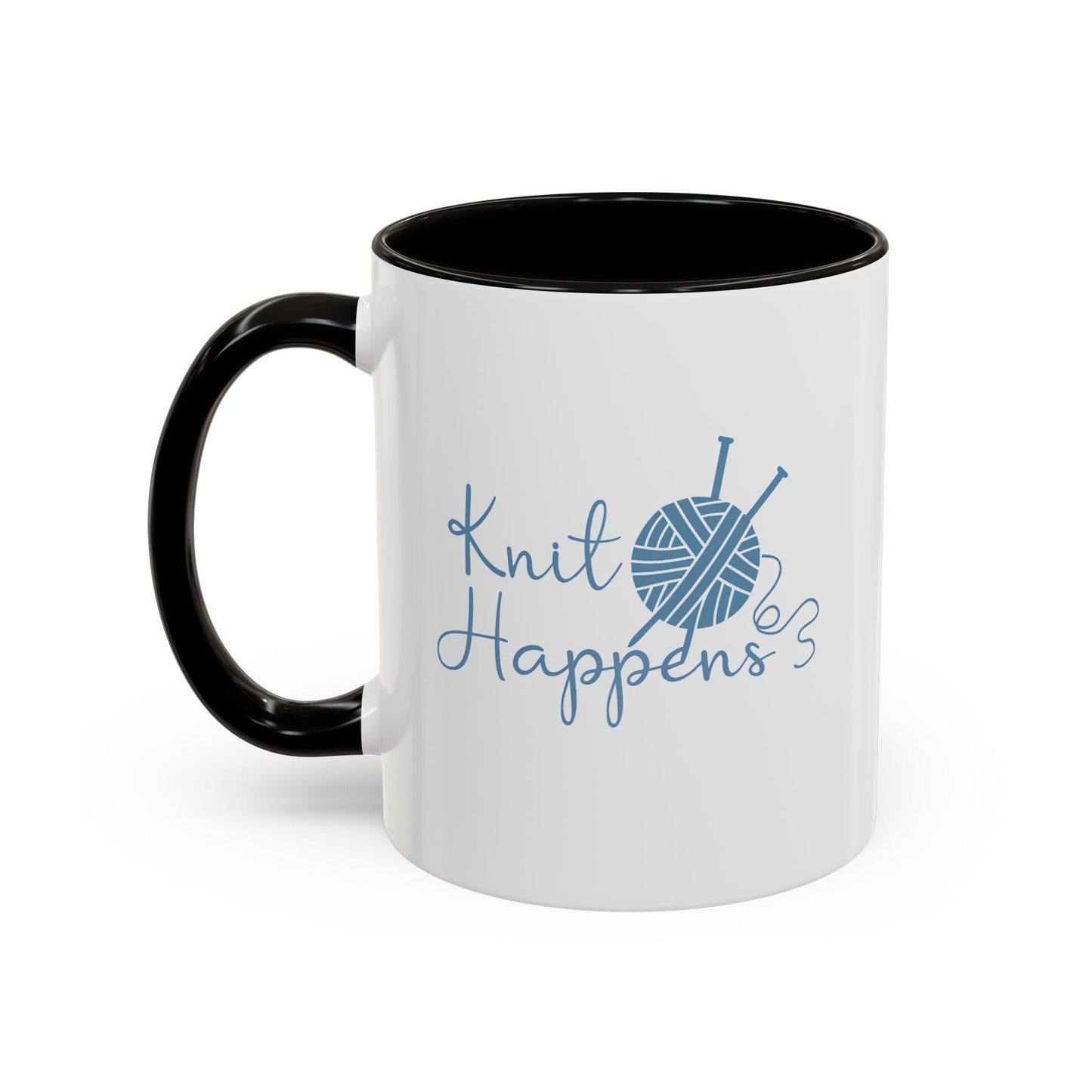 Knitting mug | Colorful Ceramic Knit Mug
