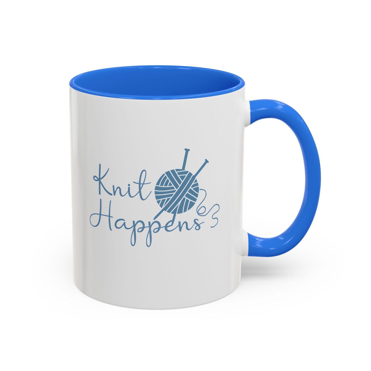 Knitting mug | Colorful Ceramic Knit Mug